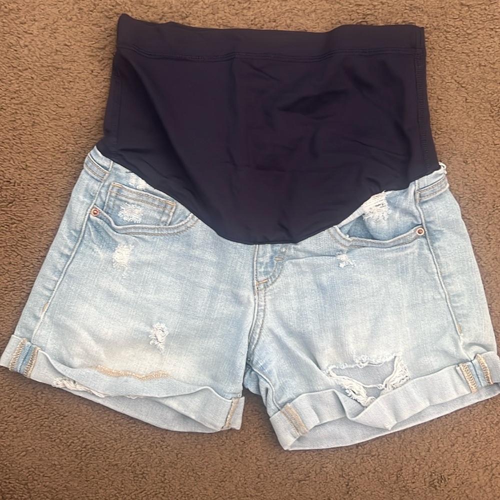 Pink Blush Maternity Shorts Size 2